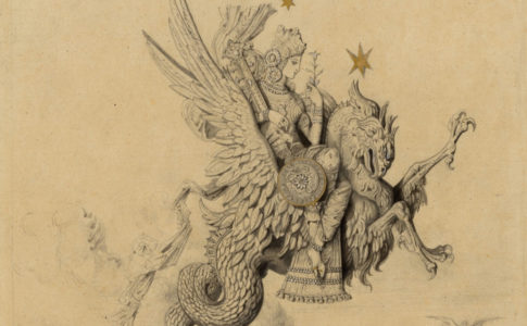 『La Peri(Mythological Subject)』（ギュスターヴ・モロー、1865年）